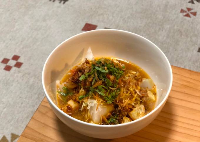 Resep Tahu Tepo Tahu Lontong Tahu Bumbu Khas Ngawi Oleh Isna Fauzia