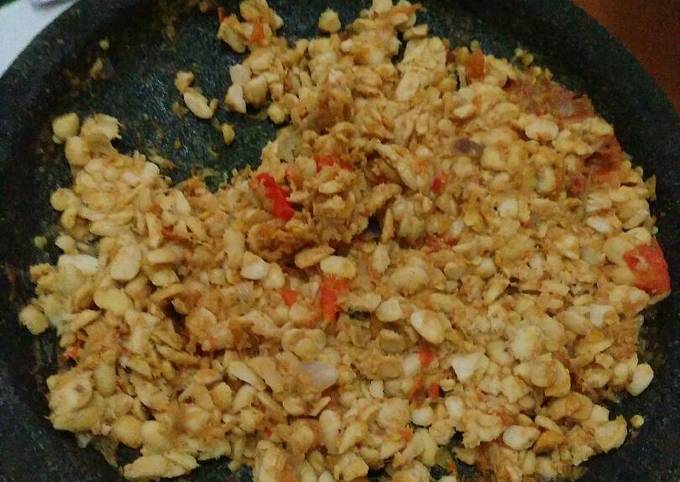 Resep Sambal Tempe Penyet Kukus For Diet Oleh Tias Rizki Ferlina S St Mh Kes Cookpad