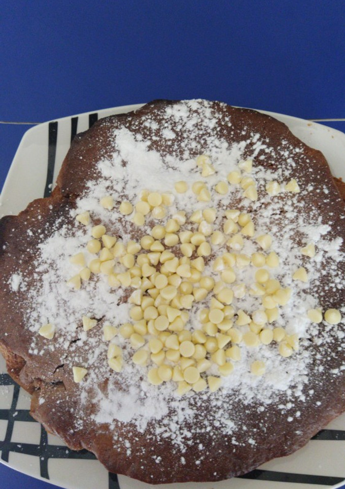Una foto de Bizcocho chocolate sin huevo