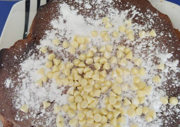 Bizcocho chocolate sin huevo