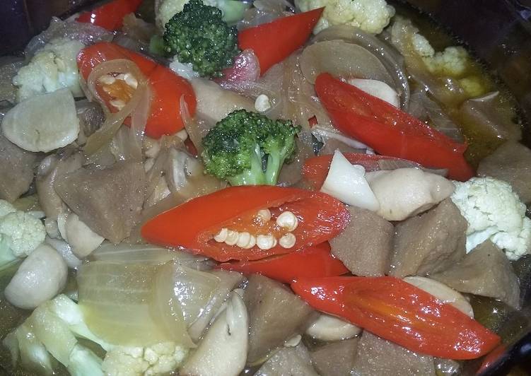 Resep Jamur kancing saus tiram yang Sempurna