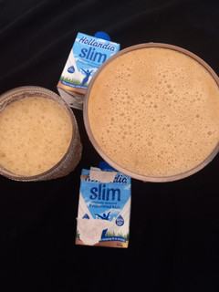 A picture of Sweet melon date shake.