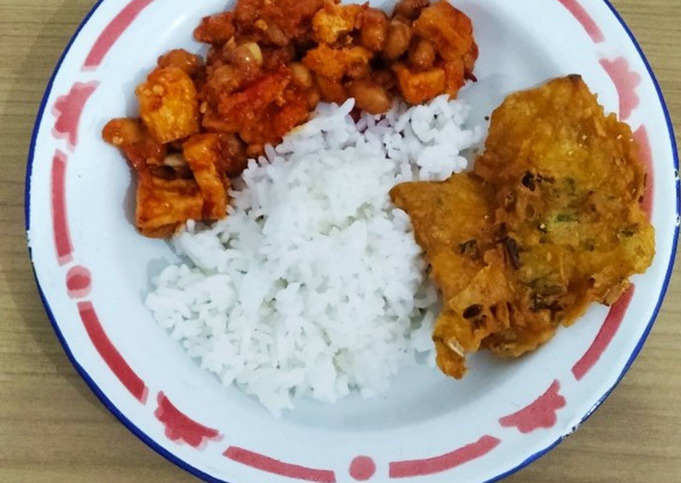 Balado tahu kacang