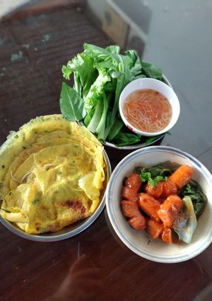 Hình của món Bánh Xèo Tôm Thịt.