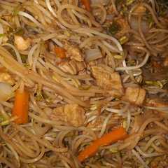 Una foto de Fideos chinos