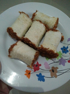 Foto resep Meat floos bread (Roti Abon)