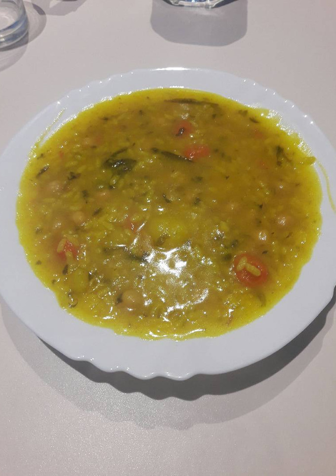 Una foto de Arroz caldoso
