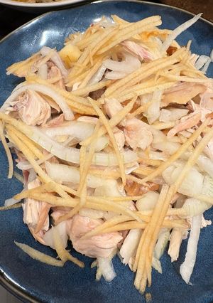 蘋果洋蔥雞絲 的食譜成品照片