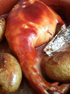 Una foto de Cochinillo al horno
