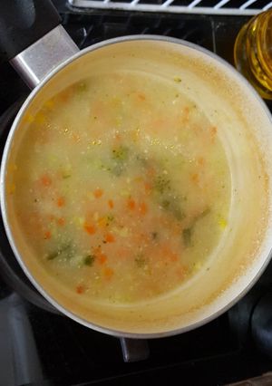 Foto resep Cream soup sayuran MPASI 1y+