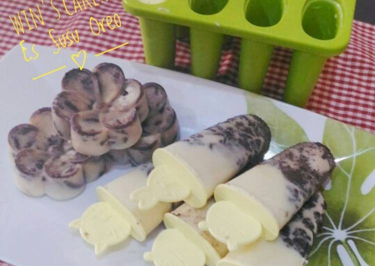 Easiest Way to Prepare Perfect Es Susu Oreo