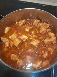 Una foto de Magro de cerdo en salsa de la abuela