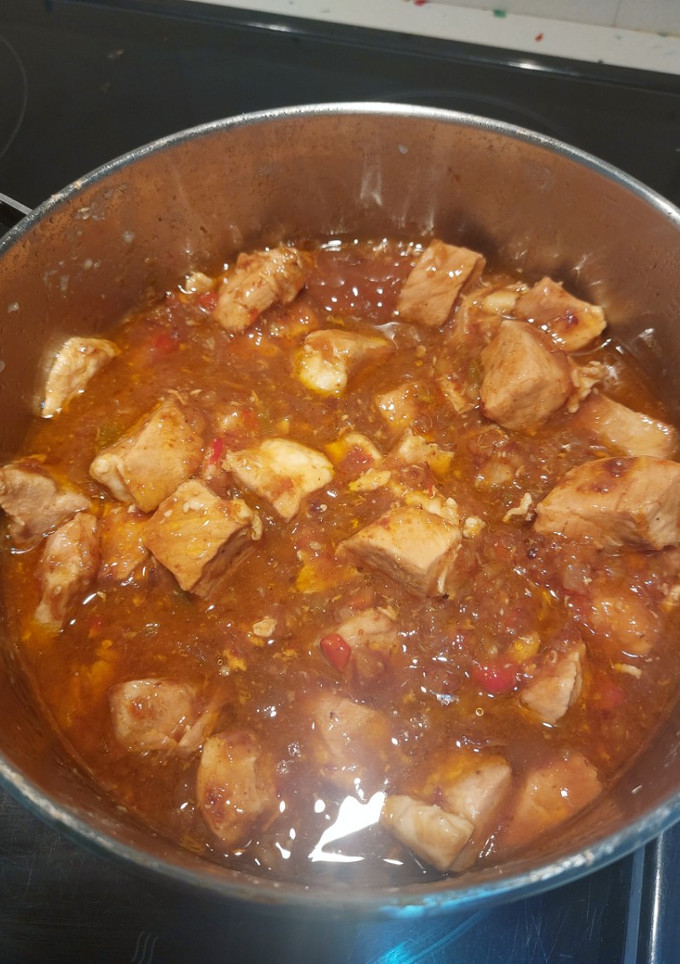 Una foto de Magro de cerdo en salsa de la abuela