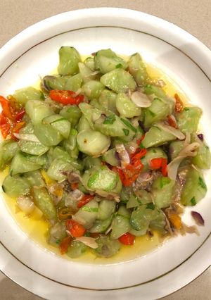 Foto resep Tumis Timun Praktis Enak