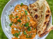 A picture of pollo curry con basmati