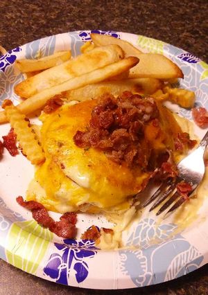 A picture of The Famous Kentucky Hot Brown.