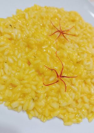 Foto di Risotto allo zafferano con pistilli