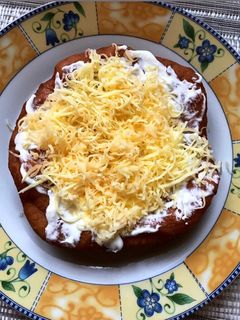 Lusta lángos recept fotója