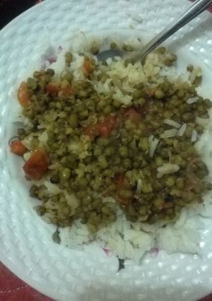A picture of Stewed Green grams.