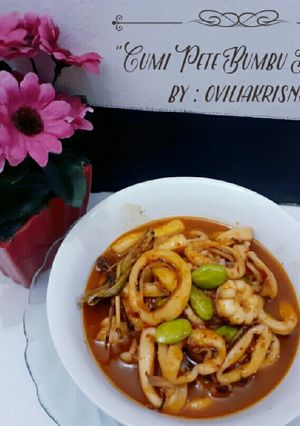Foto resep "Cumi Pete Bumbu Merah"