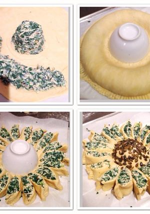 A picture of Sunny Spinach Pie.