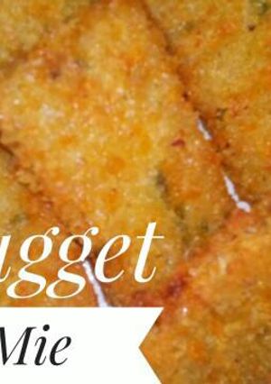 Foto resep Nugget mie every body can do it 😂