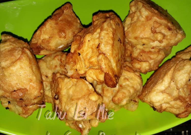 Tahu Isi Mie Pedas