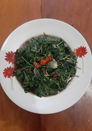 Foto resep Tumis Bayam Simple
