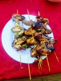 Anticuchos de pollo...🇨🇱🍖🇨🇱