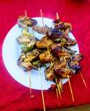 Anticuchos de pollo...🇨🇱🍖🇨🇱