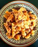Nueces confitadas cetogénicas