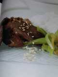Cerdo al jengibre (buta no shogayaki - típica receta japonesa)