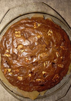 Une photo de Brownies au Chocolat et Noix