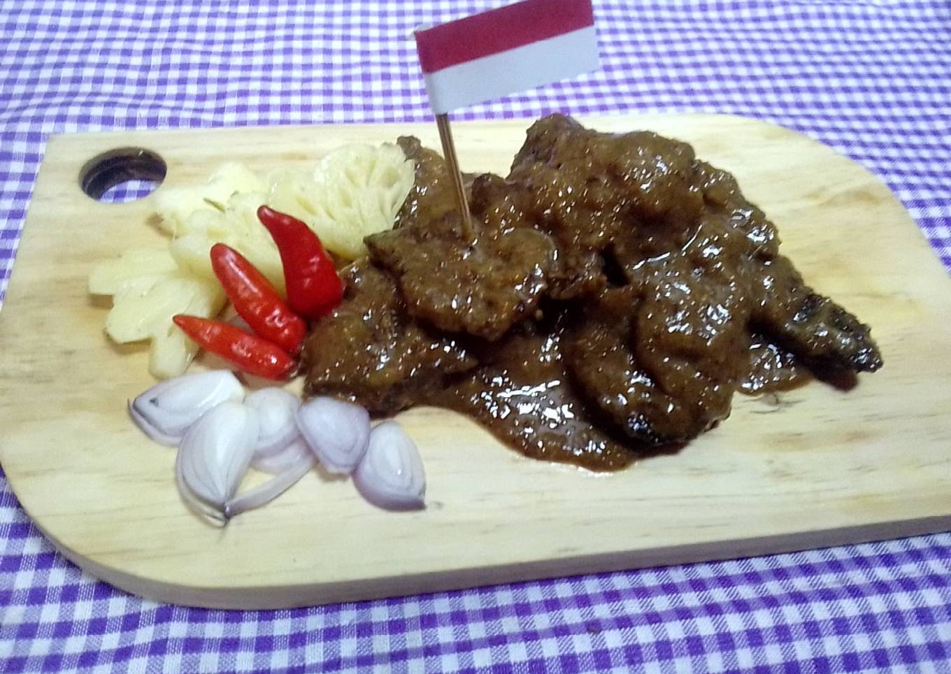 Sapi Panggang Bumbu Sate