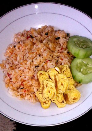 Foto resep Nasi goreng apa adanya