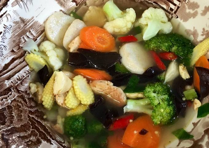 Resep Capcay Kuah Bening Oleh Renees Kitchen Cookpad