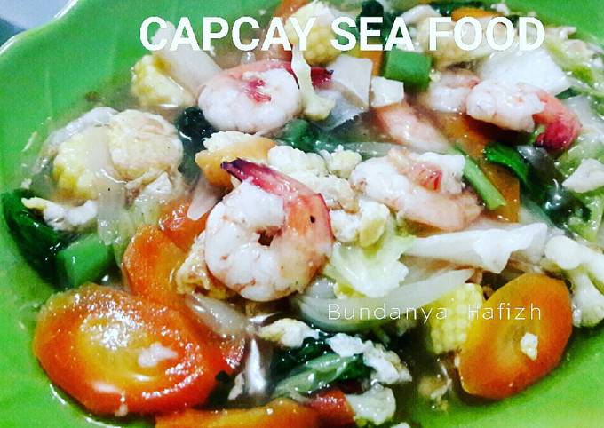 Resep Capcay sea food yang Enak
