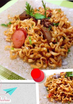 Foto resep Mie goreng keriting