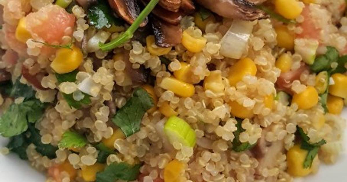 Arroz integral con quinoa Receta de Patricia Quiroga Newbery- Cookpad