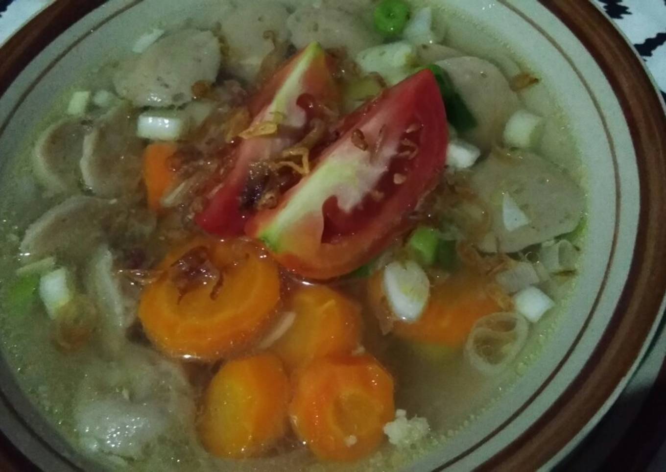 7. Sup Ayam Bakso