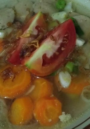 Foto resep 7. Sup Ayam Bakso
