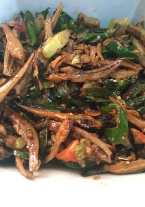 Foto resep Teri jengki cabe ijo