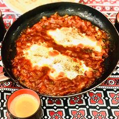 A picture of Shakshuka.