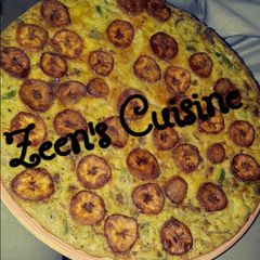 A picture of Plantain And Egg Frittata.