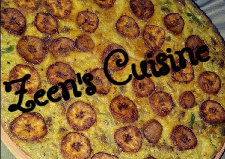 Easy Meal Ideas of Plantain And Egg Frittata