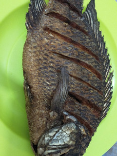 A picture of Fried fish.
