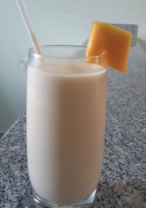 Una foto de Batido de mango