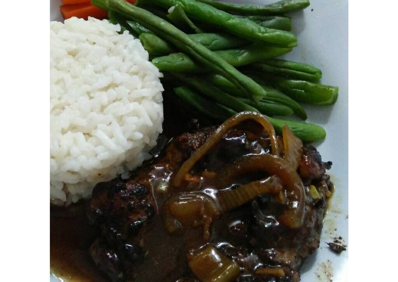 Steak Ayam Lada Hitam