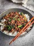 Korean Ground Beef Bowls