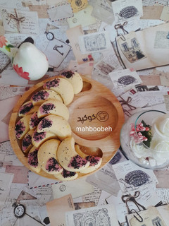 عکسی از دستور شیرینی اتابکی یا ولیعهدی (شیرینی عید و شیرینی بدون تخم مرغ)